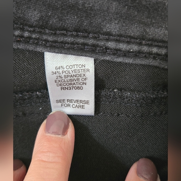 Est. 1946 Black Skinnies Size 6 - Picture 5 of 5